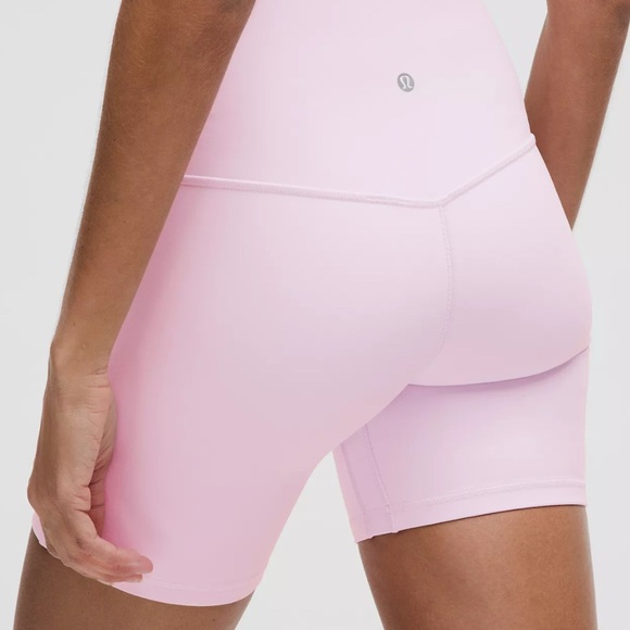 lululemon athletica Light Pink Bike Shorts - Picture 1 of 1